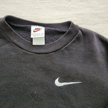 Load image into Gallery viewer, Vintage Nike Black Crewneck kids 14/16
