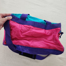Load image into Gallery viewer, Vintage 90s Duffle Bag Kid&#39;s Size
