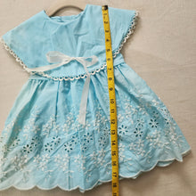 Load image into Gallery viewer, Vintage Montgomery Ward Blue Dress 3t
