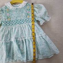Load image into Gallery viewer, Vintage Smocked Floral Dress 18-24 months
