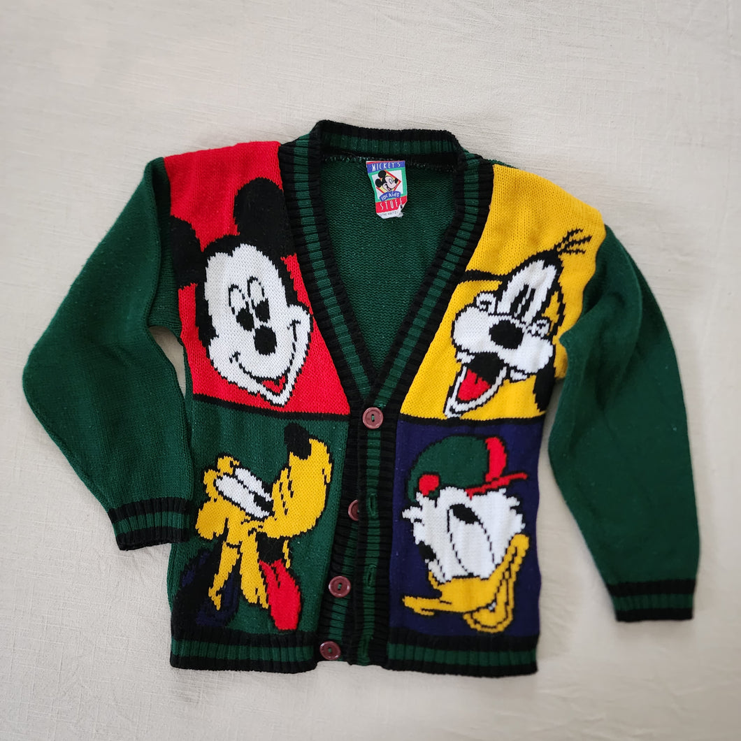 Vintage Disney Knit Cardigan kids 6