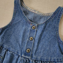 Load image into Gallery viewer, Vintage Healthtex Blue Denim Dress 3t
