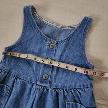 Load image into Gallery viewer, Vintage Healthtex Blue Denim Dress 3t
