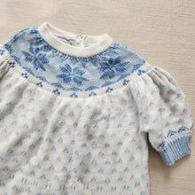 Load image into Gallery viewer, Vintage Winter Knit Romper 9-12 months
