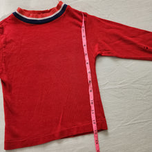 Load image into Gallery viewer, Vintage 60s/70s Red Long Sleeve 3t *flaw
