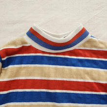 Load image into Gallery viewer, Vintage Tan/Blue/Red Long Sleeve 2t
