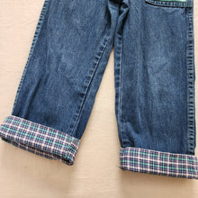 Load image into Gallery viewer, Vintage 80s Oshkosh Denim + Plaid Overalls 4t
