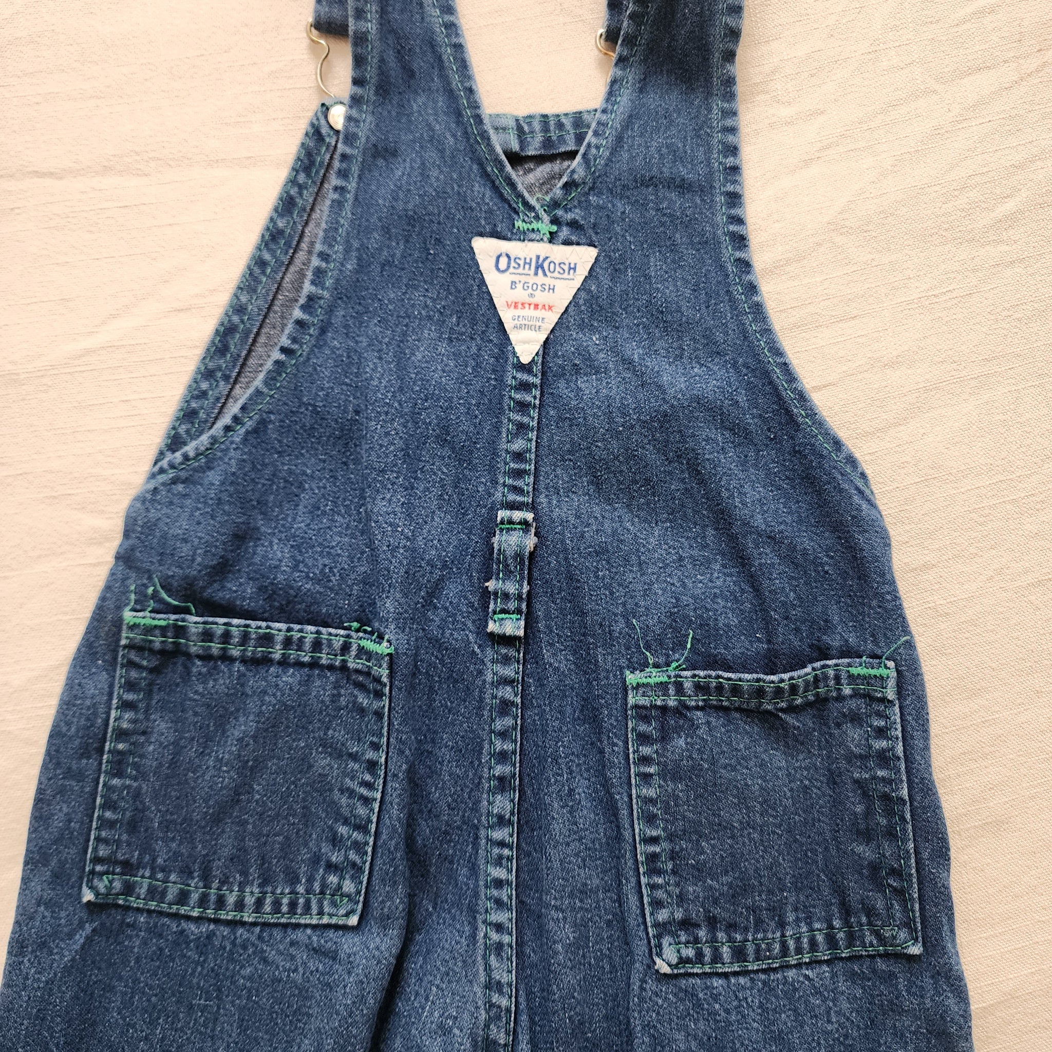 VTG Osh Kosh shops Denim Cover Alls