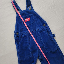 Load image into Gallery viewer, Vintage Oshkosh Blue Cord Overalls 4t
