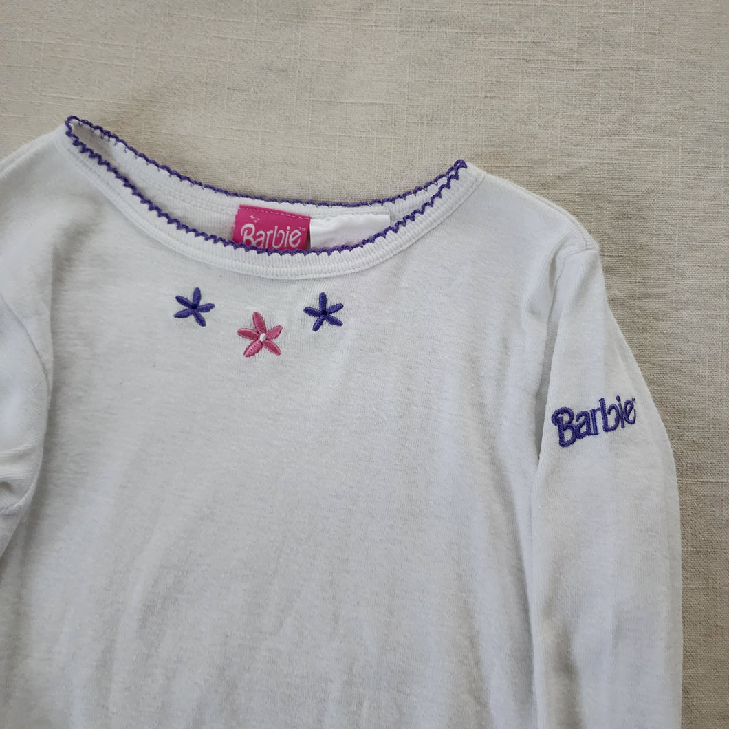 Vintage Barbie Long Sleeve Romper 4t