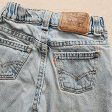 Load image into Gallery viewer, Vintage Levi&#39;s 566 Fit Jeans Orange Tab 2t/3t
