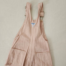 Load image into Gallery viewer, Vintage 70s Oshkosh Nude Overalls kids 10/12
