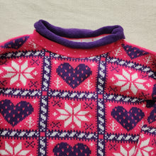 Load image into Gallery viewer, Vintage Bright Knit Girly Sweater kids 12

