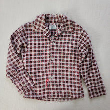 Load image into Gallery viewer, Vintage Plaid Buttondown Shirt 4t *flaw
