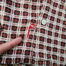 Load image into Gallery viewer, Vintage Plaid Buttondown Shirt 4t *flaw
