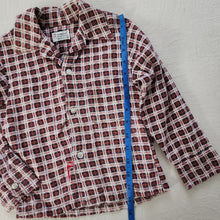 Load image into Gallery viewer, Vintage Plaid Buttondown Shirt 4t *flaw
