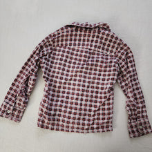 Load image into Gallery viewer, Vintage Plaid Buttondown Shirt 4t *flaw
