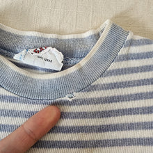 Load image into Gallery viewer, Vintage Blue/White Striped Tee 3t
