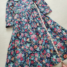 Load image into Gallery viewer, Vintage Floral Long Sleeve Dress kids 12
