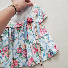 Load image into Gallery viewer, Vintage Floral Dress/Bloomers + Headband 12 months
