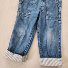 Load image into Gallery viewer, Vintage 80s Oshkosh Denim Overalls 3t *flaw
