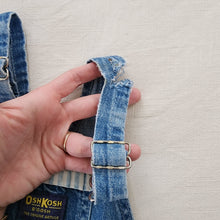 Load image into Gallery viewer, Vintage 80s Oshkosh Denim Overalls 3t *flaw
