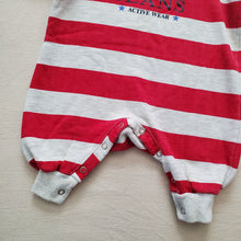 Load image into Gallery viewer, Vintage Guess Striped Slouchy Bodysuit 3 months
