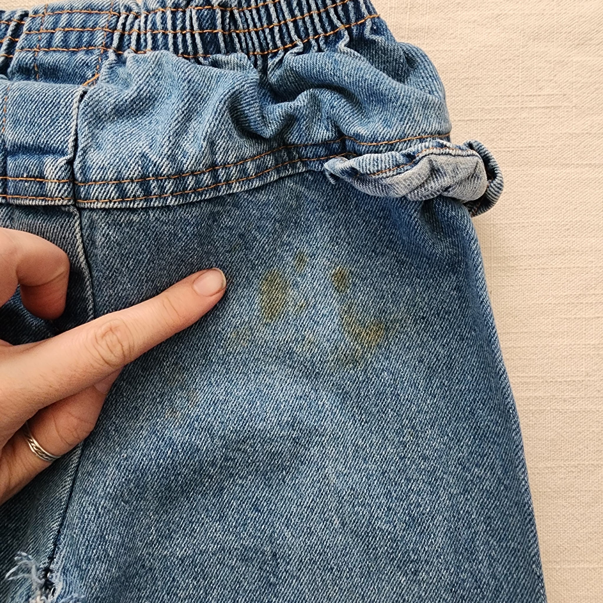 Vintage Girly Ruffle Jeans 4t – Nostalgic Baby Vintage