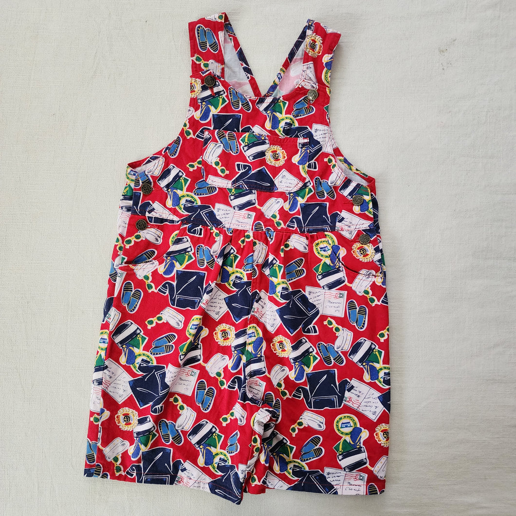 Vintage Navy Sailor Shortalls kids 10/12