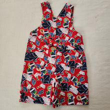 Load image into Gallery viewer, Vintage Navy Sailor Shortalls kids 10/12
