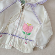 Load image into Gallery viewer, Vintage Flower Hooded Jacket 24 months
