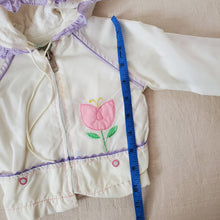 Load image into Gallery viewer, Vintage Flower Hooded Jacket 24 months
