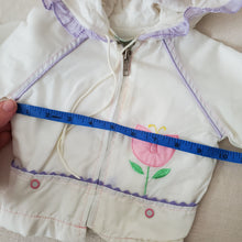 Load image into Gallery viewer, Vintage Flower Hooded Jacket 24 months
