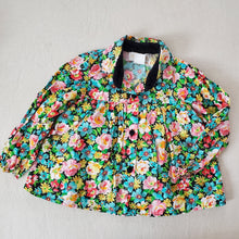 Load image into Gallery viewer, Vintage Floral Long Sleeve Blouse 3t
