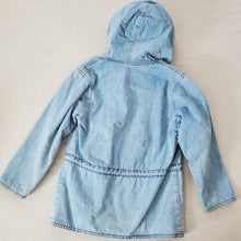 Load image into Gallery viewer, Vintage Denim Hooded Jacket 4t
