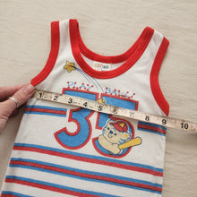 Load image into Gallery viewer, Vintage Baseball Cat Tank Top 2t/3t
