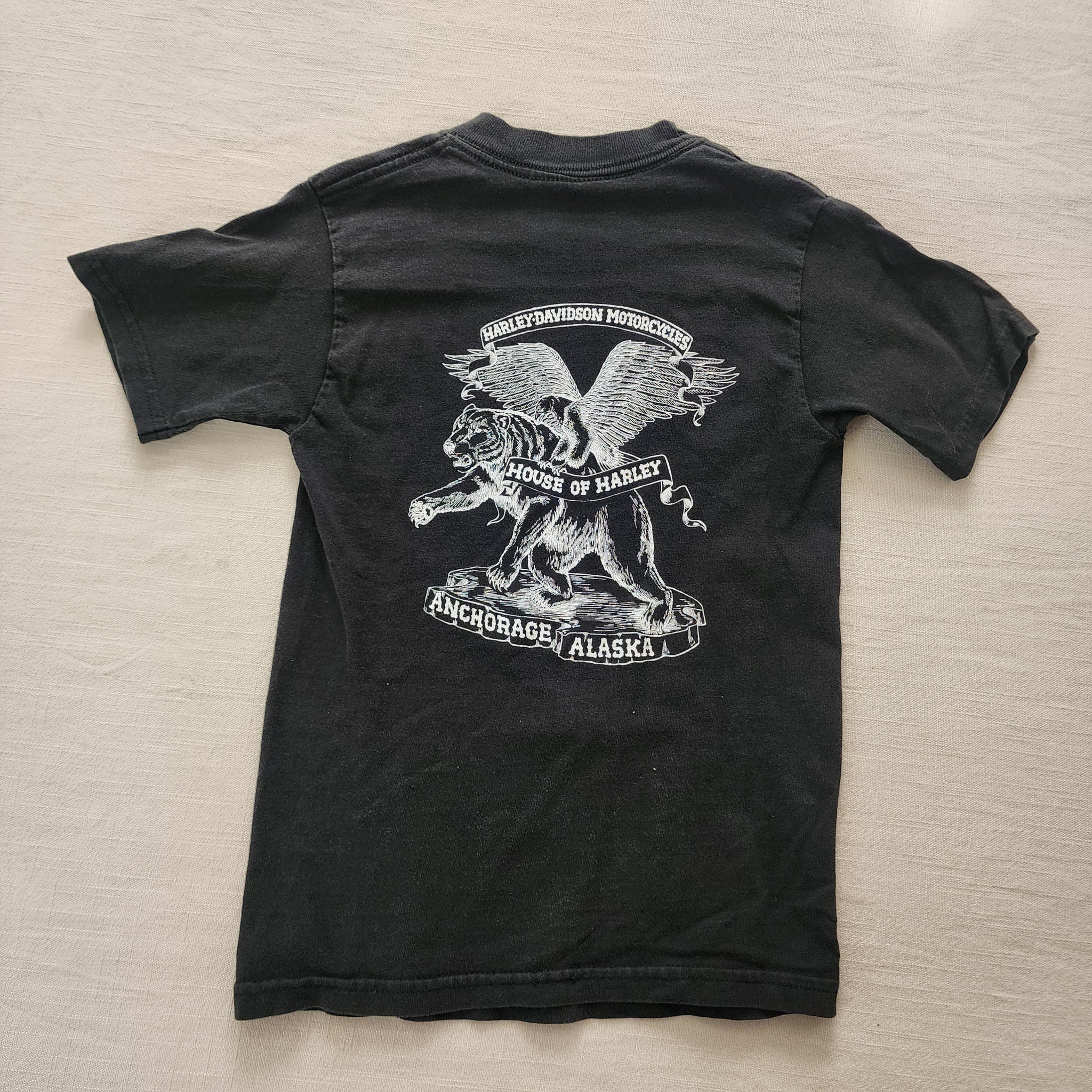 Harley Davidson Alaska store vintage tee