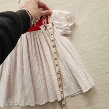 Load image into Gallery viewer, Vintage Pleated Dotted Dress 18 months
