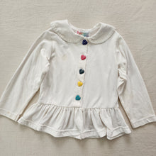 Load image into Gallery viewer, Vintage Heart Button Long Sleeve Top 3t
