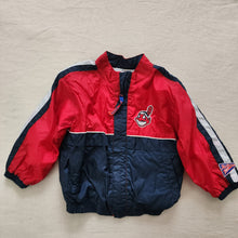 Load image into Gallery viewer, Vintage Indians MLB Jacket 3t
