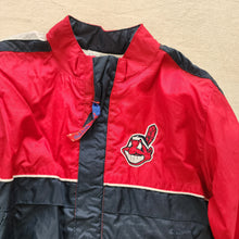 Load image into Gallery viewer, Vintage Indians MLB Jacket 3t
