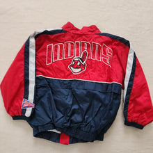 Load image into Gallery viewer, Vintage Indians MLB Jacket 3t
