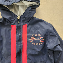 Load image into Gallery viewer, Vintage Atlanta Braves Lined Raincoat 3t
