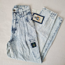 Load image into Gallery viewer, Deadstock Lee Acid High Waist Jeans kids 12 SLIM
