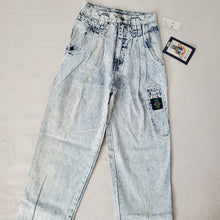 Load image into Gallery viewer, Deadstock Lee Acid High Waist Jeans kids 12 SLIM
