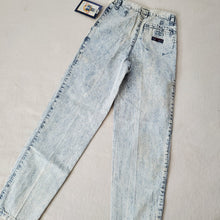 Load image into Gallery viewer, Deadstock Lee Acid High Waist Jeans kids 12 SLIM
