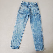 Load image into Gallery viewer, Vintage Brittania Cloudy Acid Jeans kids 10
