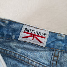 Load image into Gallery viewer, Vintage Brittania Cloudy Acid Jeans kids 10
