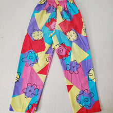 Load image into Gallery viewer, Vintage Fun Floral Pants kids 8/10
