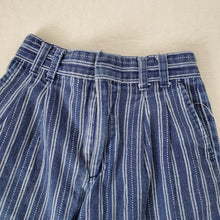 Load image into Gallery viewer, Vintage Navy Striped Pants kids 6
